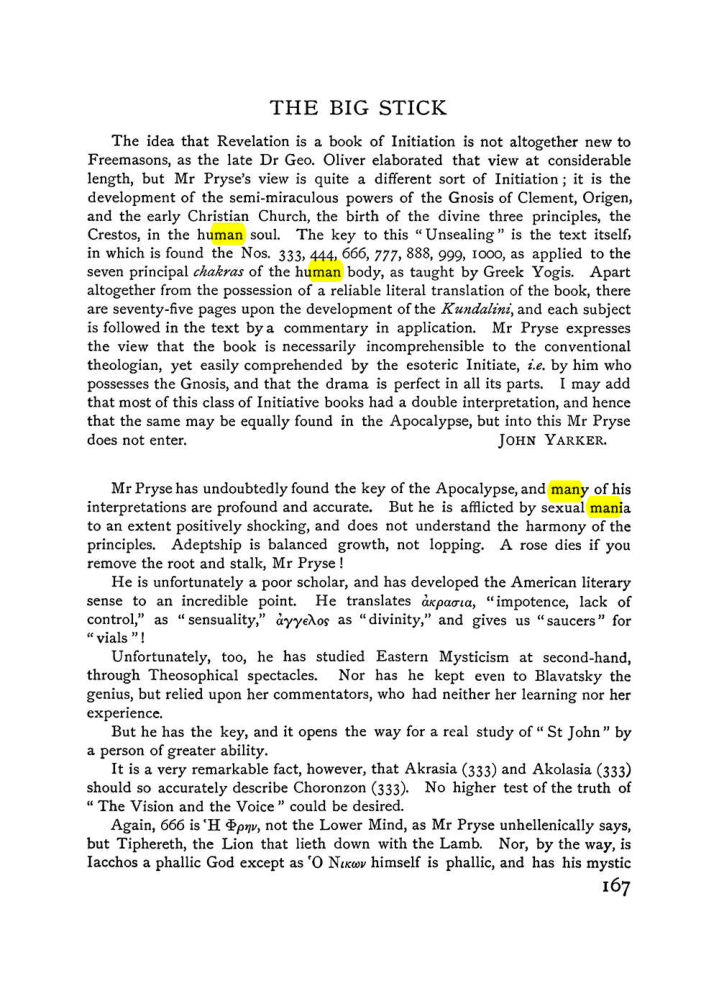 Original scan of The Equinox (Volume I, Number V), PDF page 175