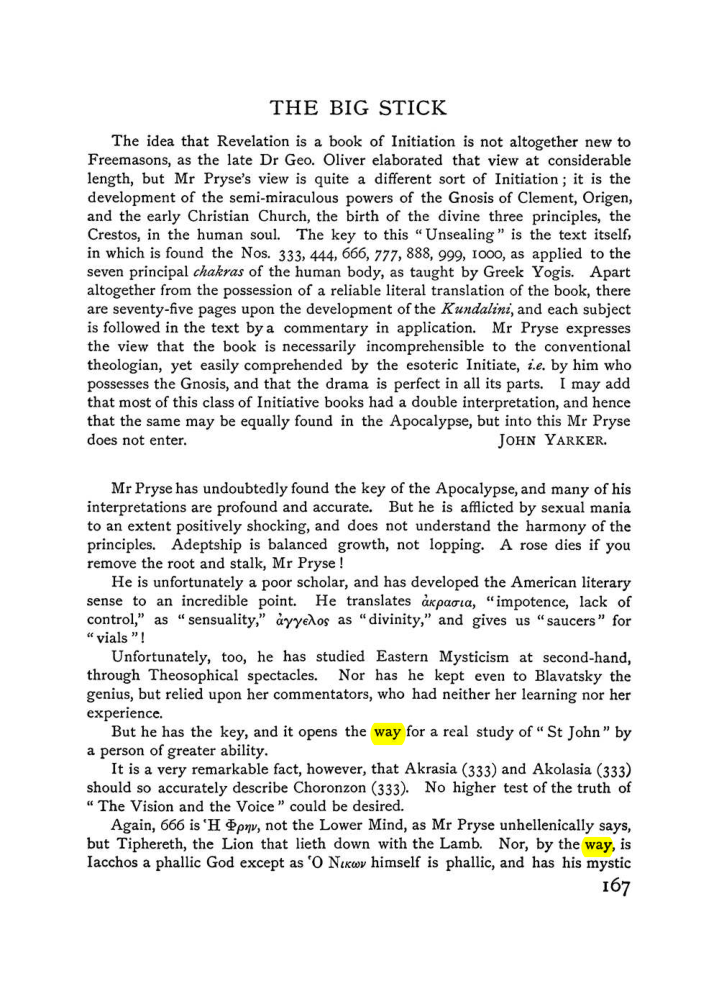 Original scan of The Equinox (Volume I, Number V), PDF page 175