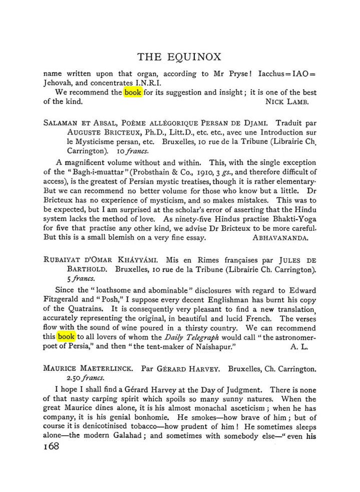 Original scan of The Equinox (Volume I, Number V), PDF page 176