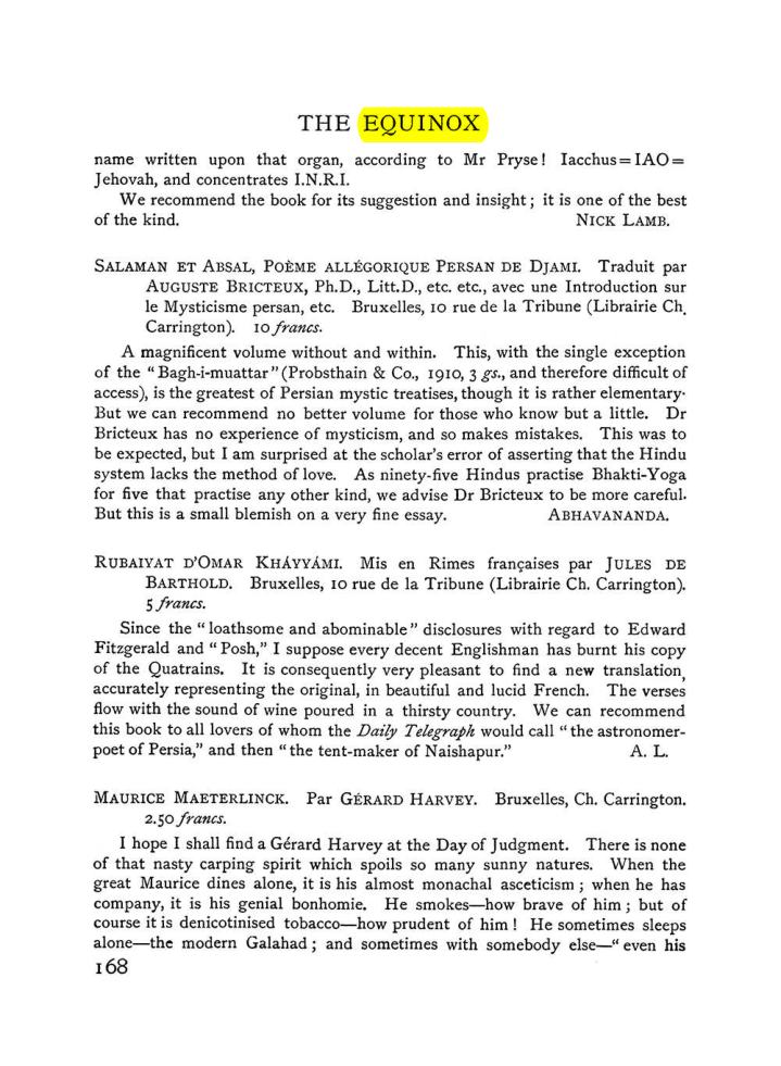 Original scan of The Equinox (Volume I, Number V), PDF page 176