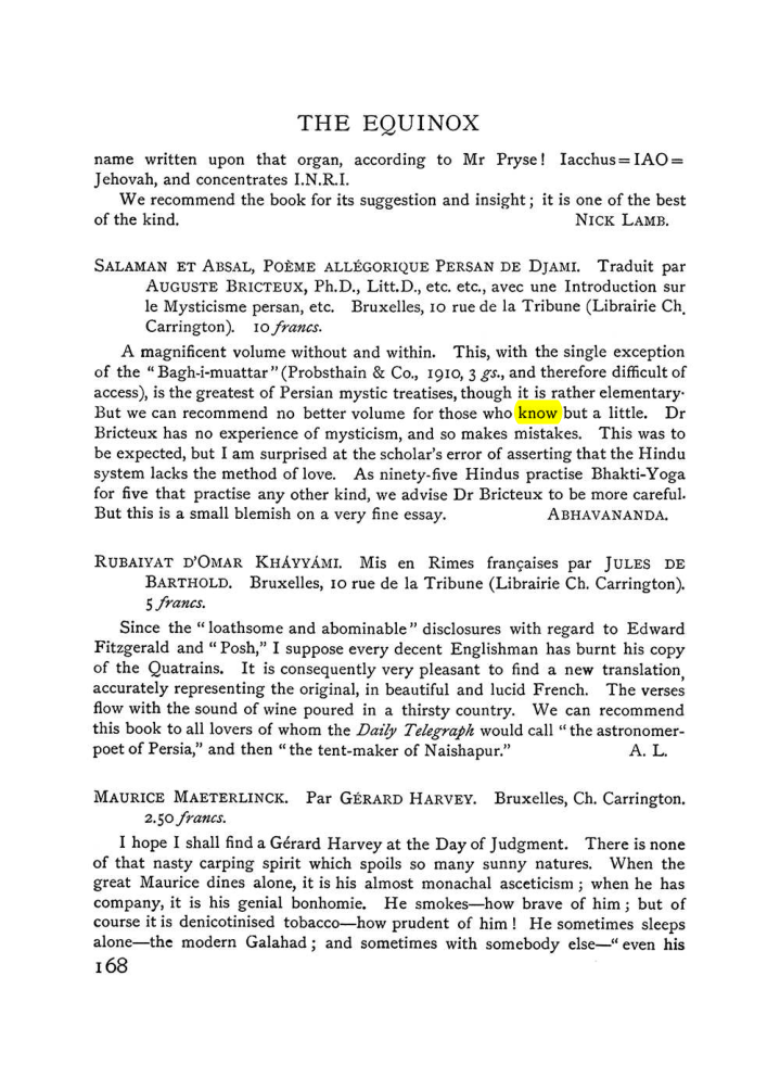 Original scan of The Equinox (Volume I, Number V), PDF page 176