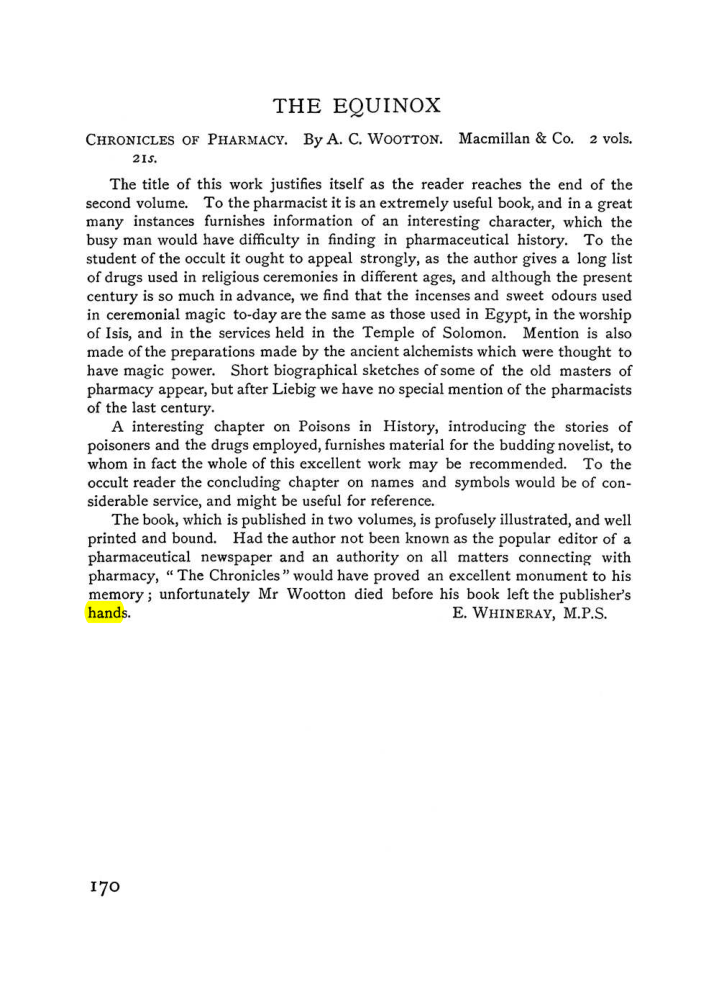 Original scan of The Equinox (Volume I, Number V), PDF page 178