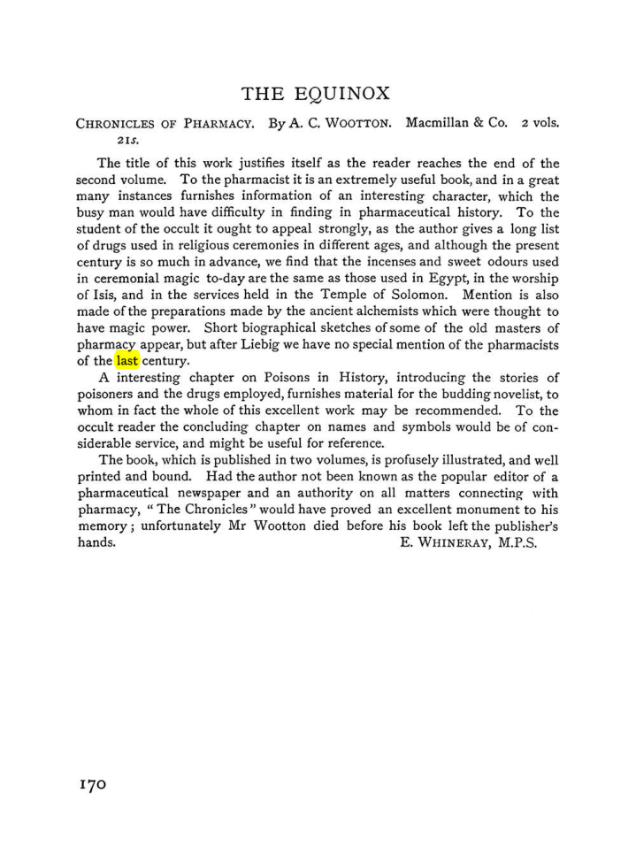 Original scan of The Equinox (Volume I, Number V), PDF page 178