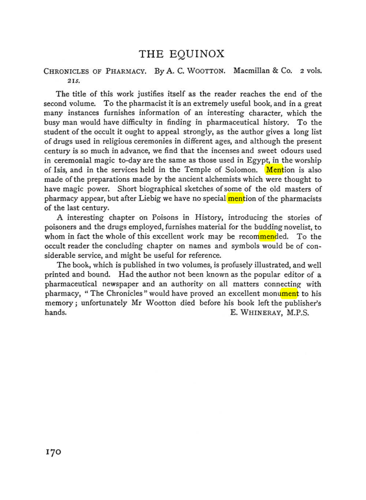 Original scan of The Equinox (Volume I, Number V), PDF page 178