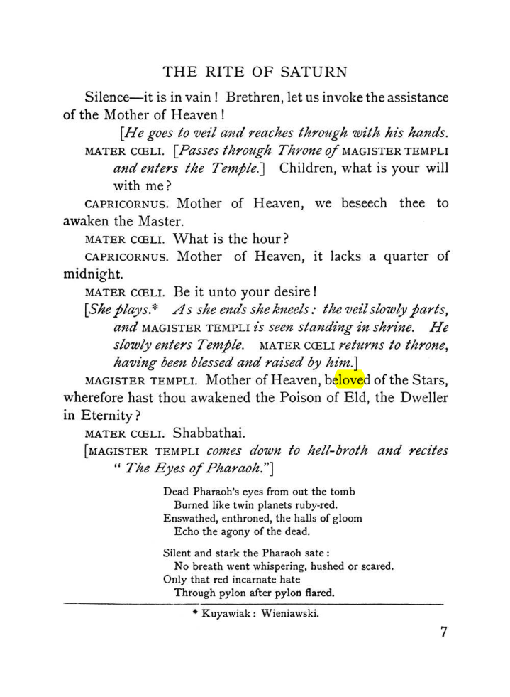 Original scan of The Equinox (Volume I, Number V), PDF page 189