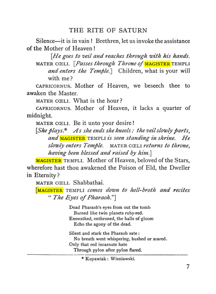 Original scan of The Equinox (Volume I, Number V), PDF page 189