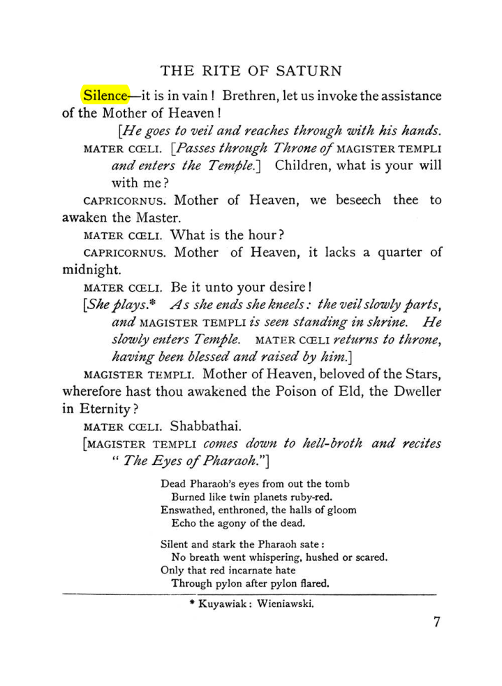 Original scan of The Equinox (Volume I, Number V), PDF page 189