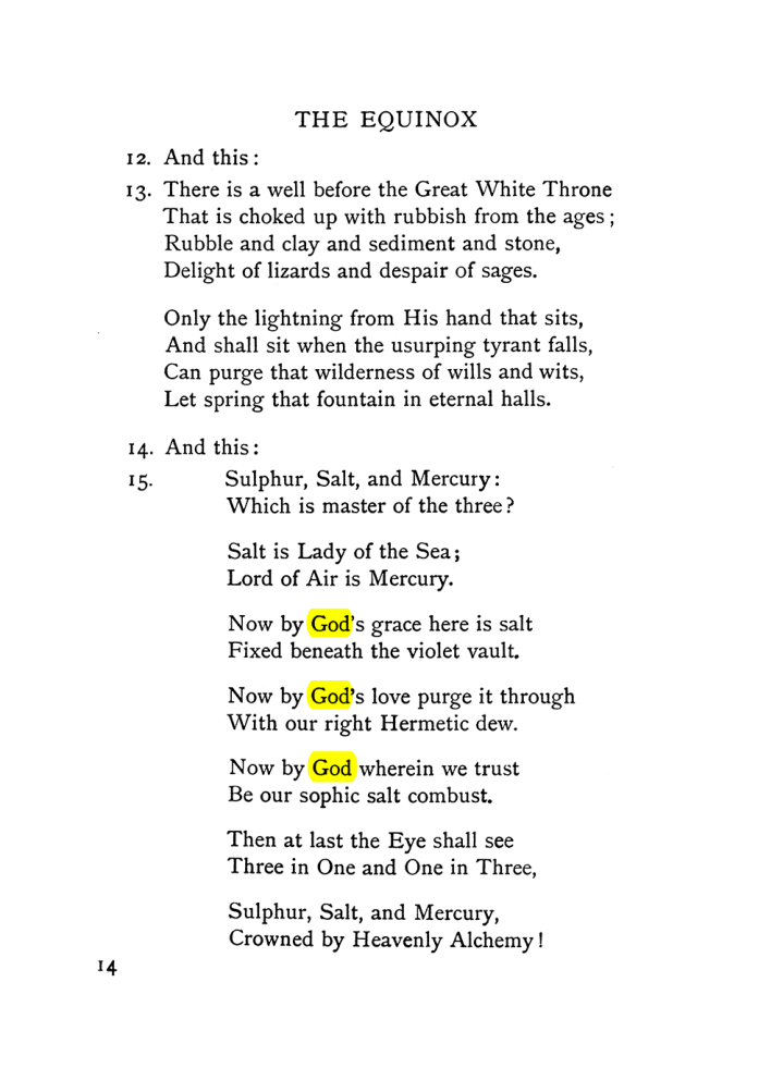 Original scan of The Equinox (Volume I, Number V), PDF page 22