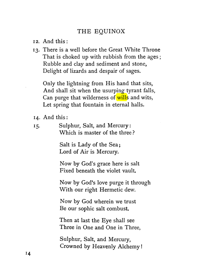 Original scan of The Equinox (Volume I, Number V), PDF page 22