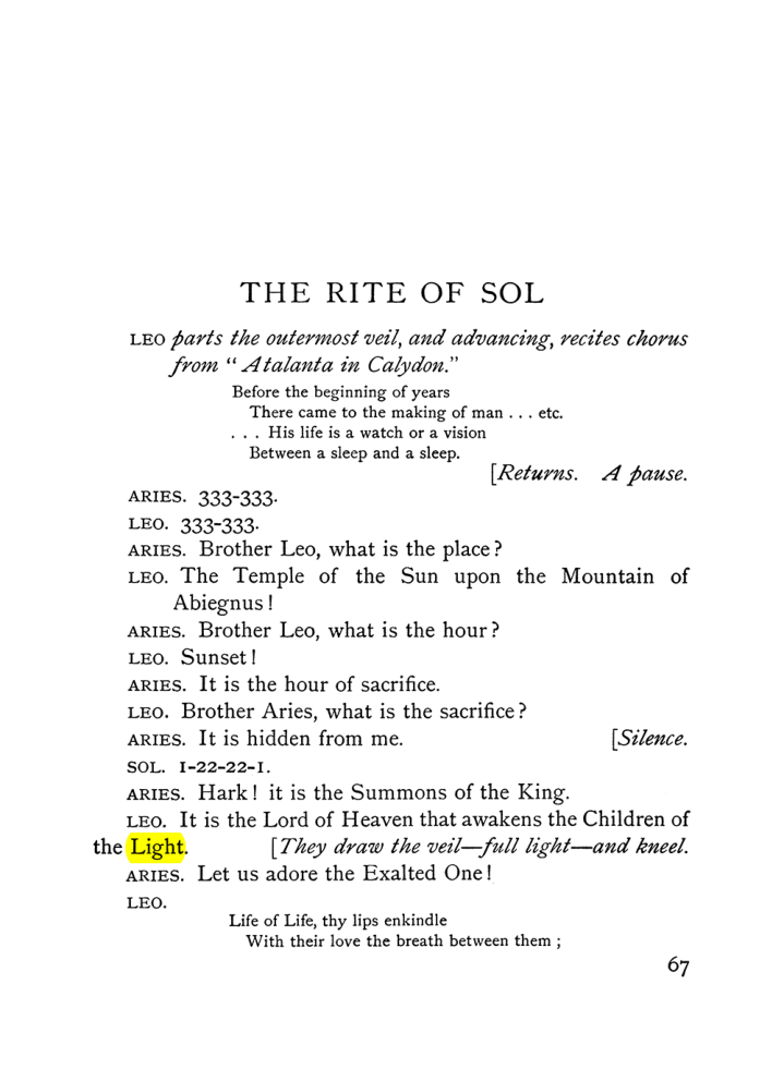 Original scan of The Equinox (Volume I, Number V), PDF page 245