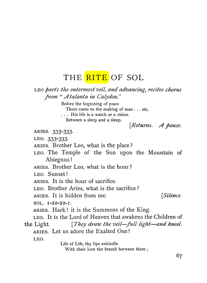Original scan of The Equinox (Volume I, Number V), PDF page 245