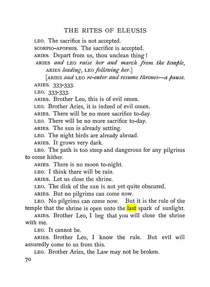 Original scan of The Equinox (Volume I, Number V), PDF page 248