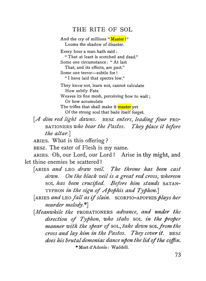 Original scan of The Equinox (Volume I, Number V), PDF page 251
