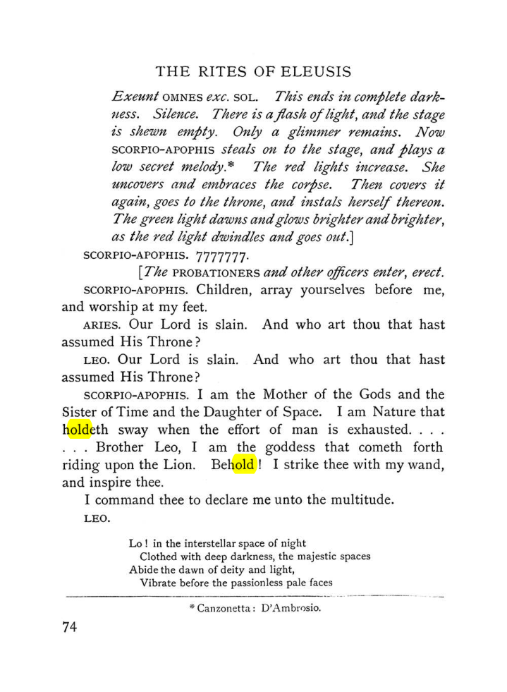 Original scan of The Equinox (Volume I, Number V), PDF page 252