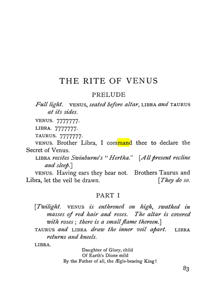 Original scan of The Equinox (Volume I, Number V), PDF page 261