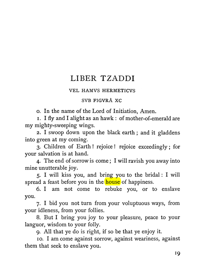 Original scan of The Equinox (Volume I, Number V), PDF page 27