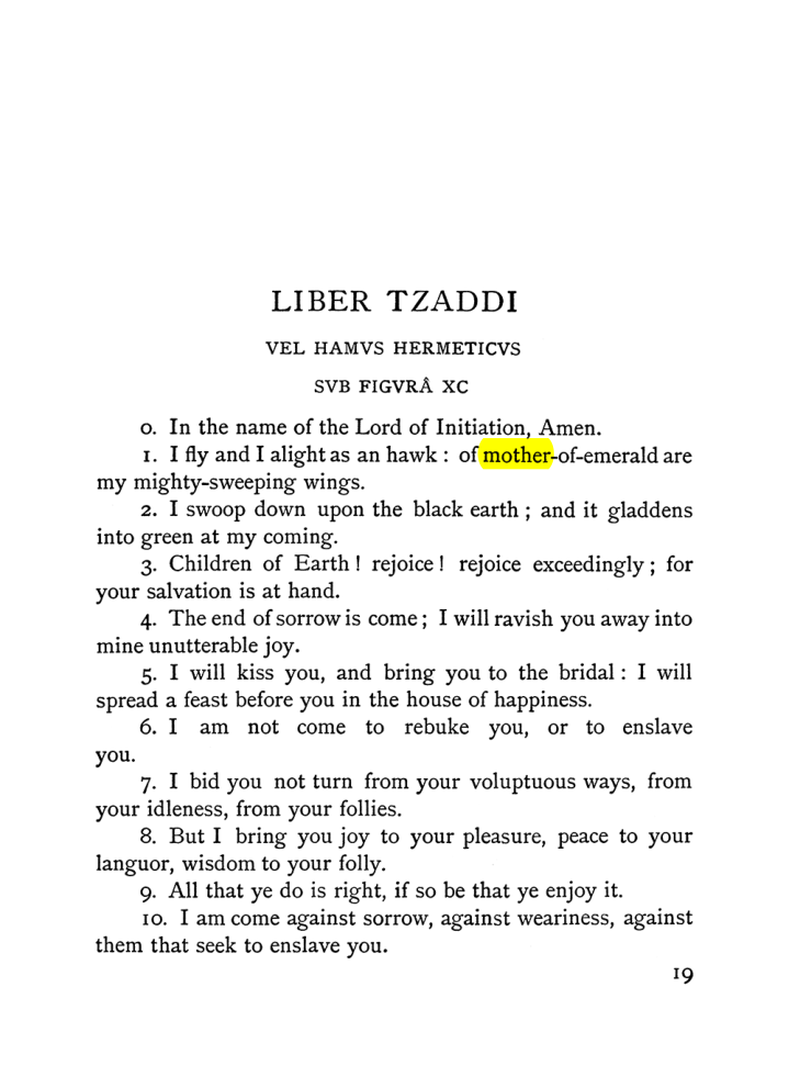 Original scan of The Equinox (Volume I, Number V), PDF page 27