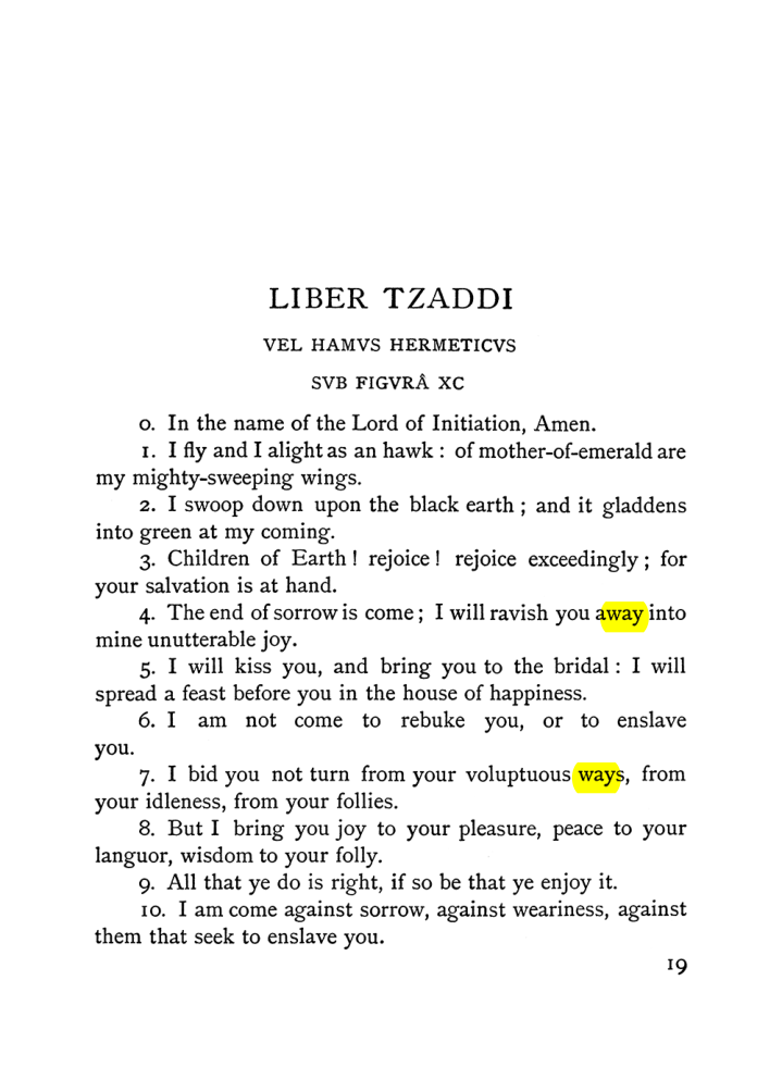 Original scan of The Equinox (Volume I, Number V), PDF page 27