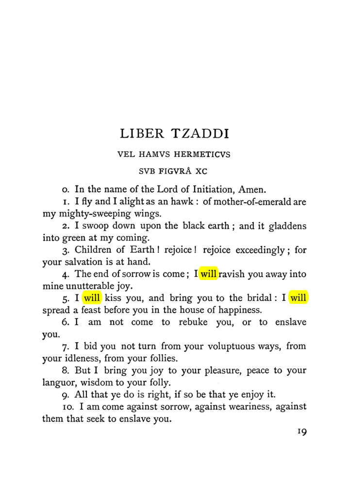 Original scan of The Equinox (Volume I, Number V), PDF page 27
