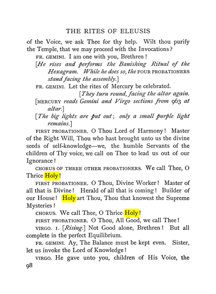 Original scan of The Equinox (Volume I, Number V), PDF page 276