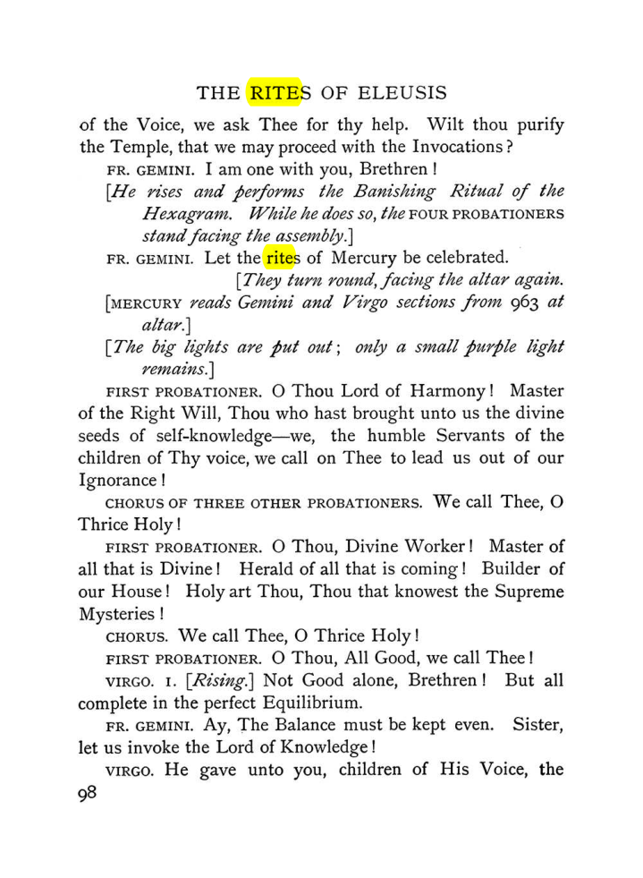 Original scan of The Equinox (Volume I, Number V), PDF page 276