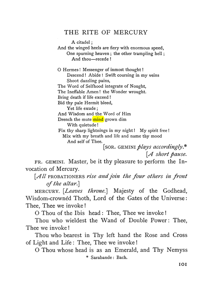 Original scan of The Equinox (Volume I, Number V), PDF page 279