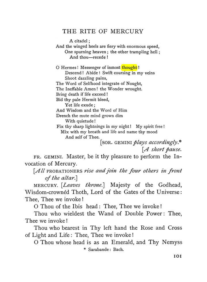 Original scan of The Equinox (Volume I, Number V), PDF page 279