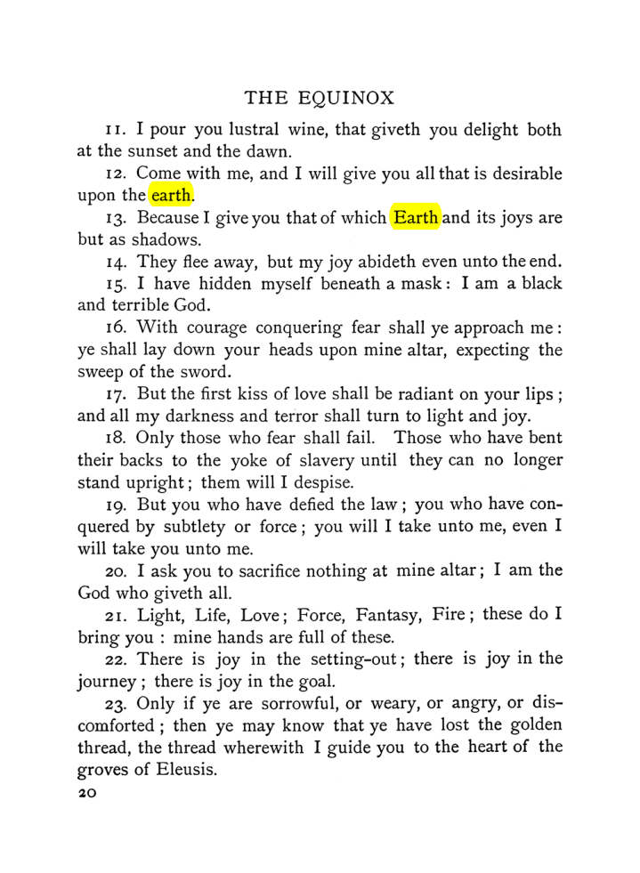 Original scan of The Equinox (Volume I, Number V), PDF page 28
