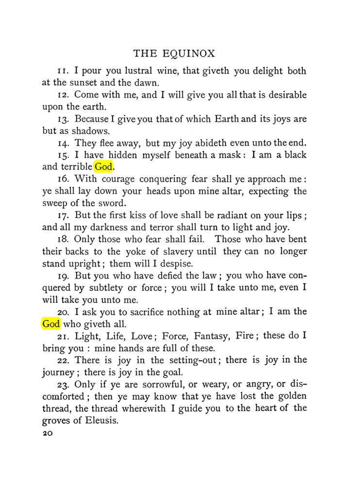 Original scan of The Equinox (Volume I, Number V), PDF page 28