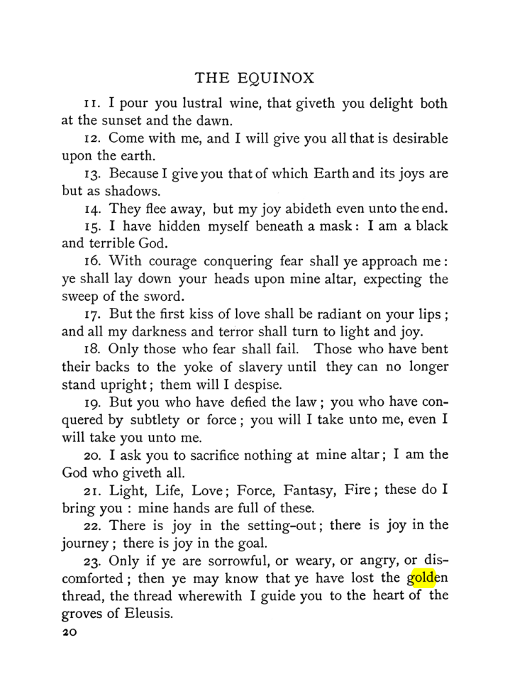 Original scan of The Equinox (Volume I, Number V), PDF page 28