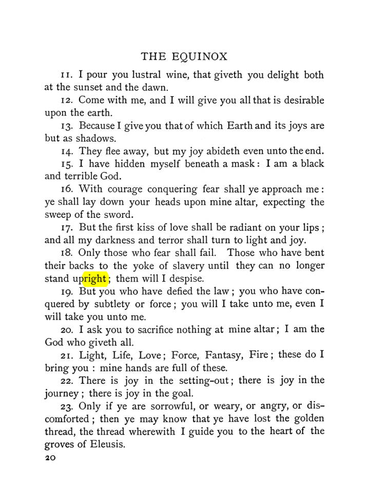 Original scan of The Equinox (Volume I, Number V), PDF page 28