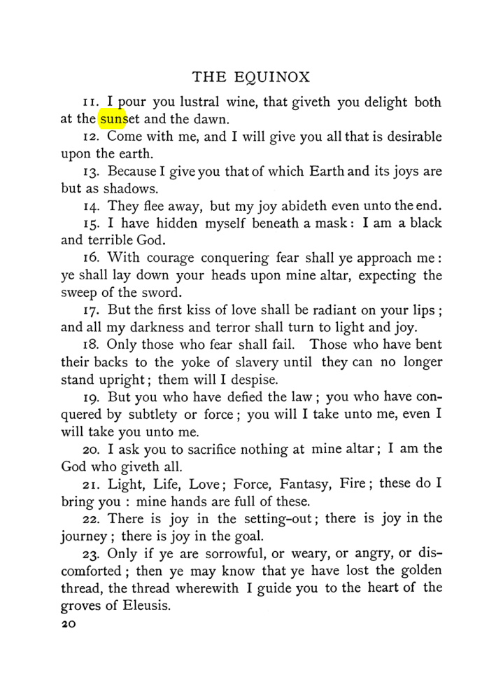 Original scan of The Equinox (Volume I, Number V), PDF page 28