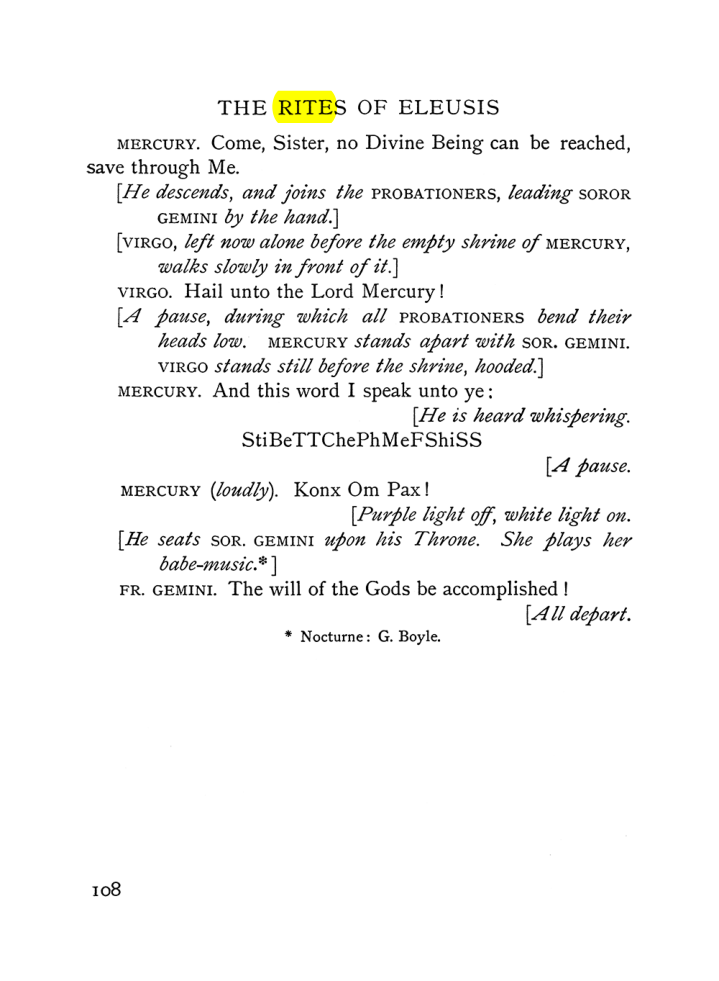 Original scan of The Equinox (Volume I, Number V), PDF page 286