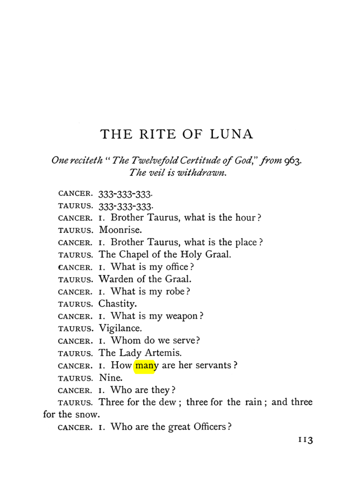 Original scan of The Equinox (Volume I, Number V), PDF page 291