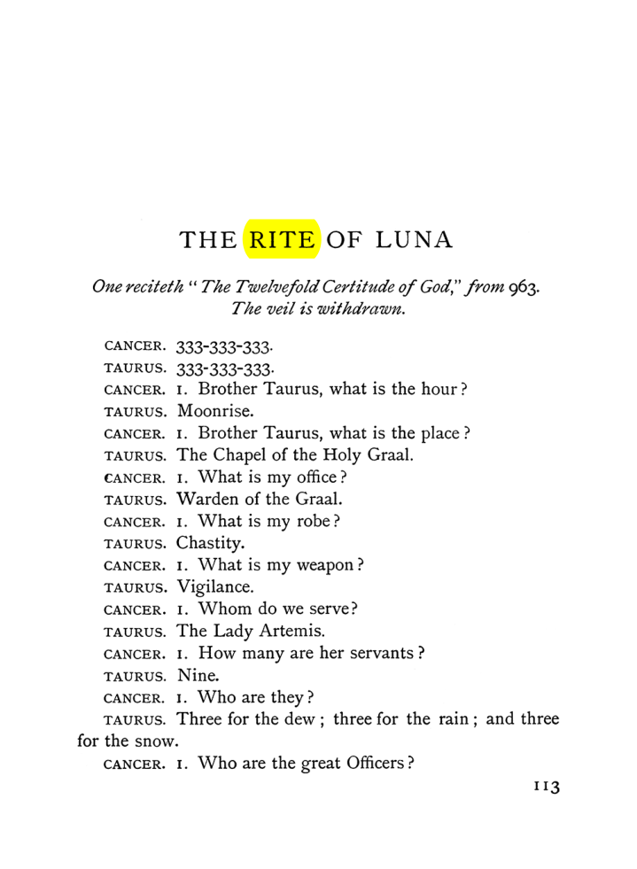 Original scan of The Equinox (Volume I, Number V), PDF page 291