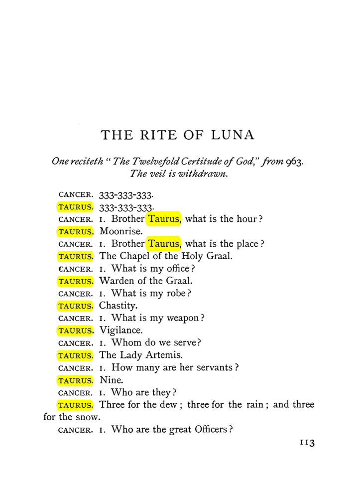 Original scan of The Equinox (Volume I, Number V), PDF page 291