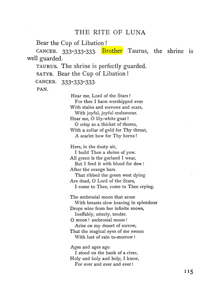 Original scan of The Equinox (Volume I, Number V), PDF page 293