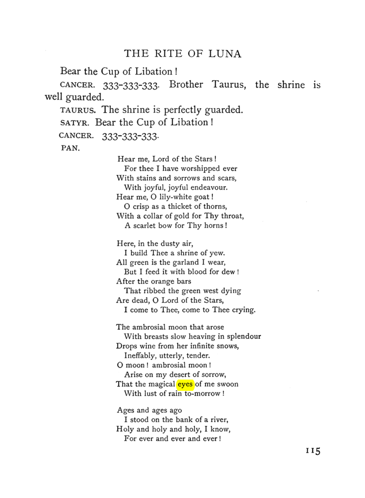 Original scan of The Equinox (Volume I, Number V), PDF page 293