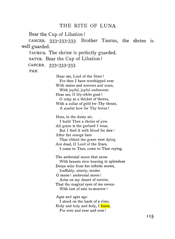 Original scan of The Equinox (Volume I, Number V), PDF page 293