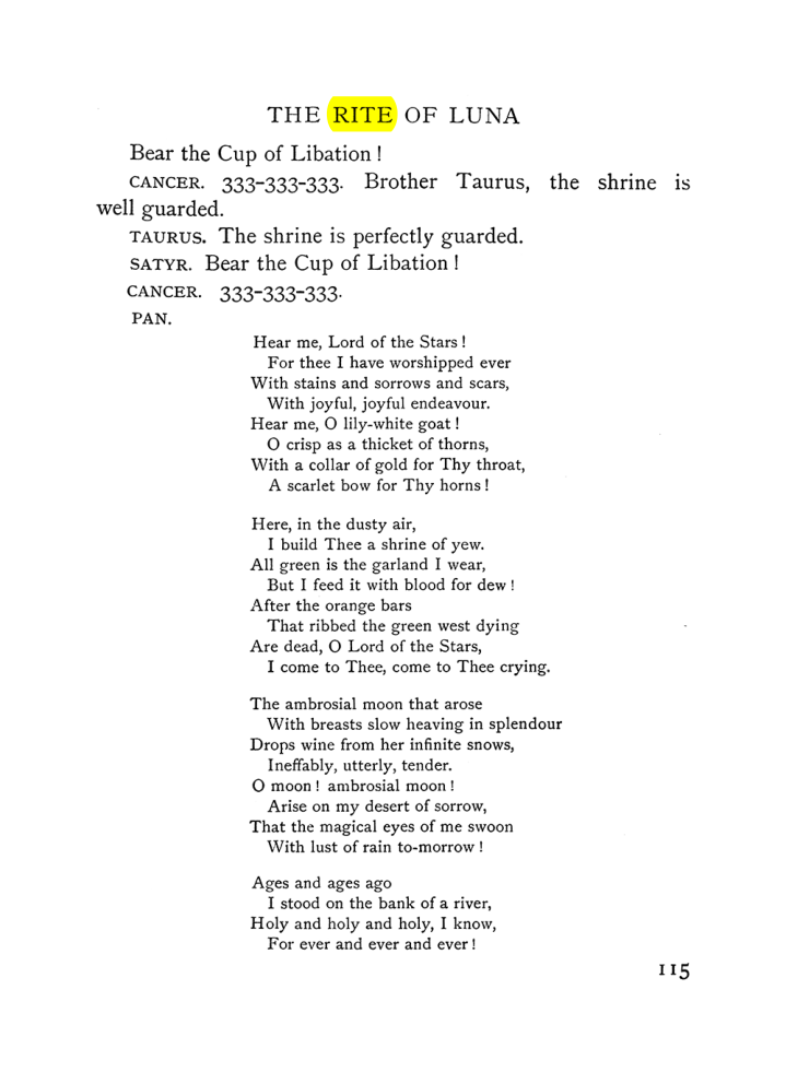 Original scan of The Equinox (Volume I, Number V), PDF page 293