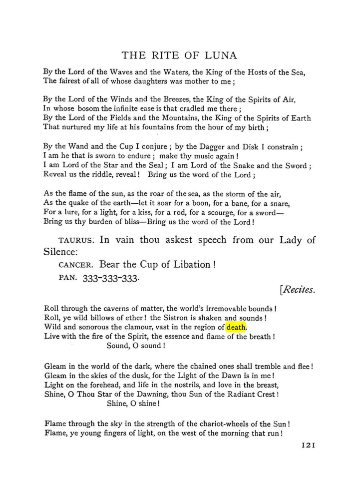 Original scan of The Equinox (Volume I, Number V), PDF page 299