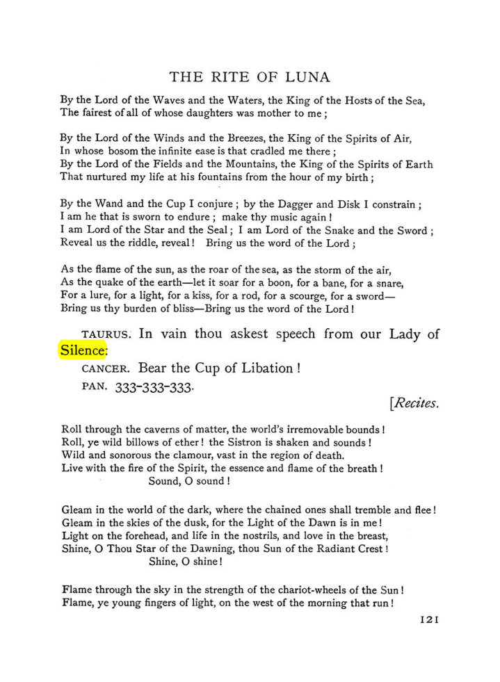 Original scan of The Equinox (Volume I, Number V), PDF page 299