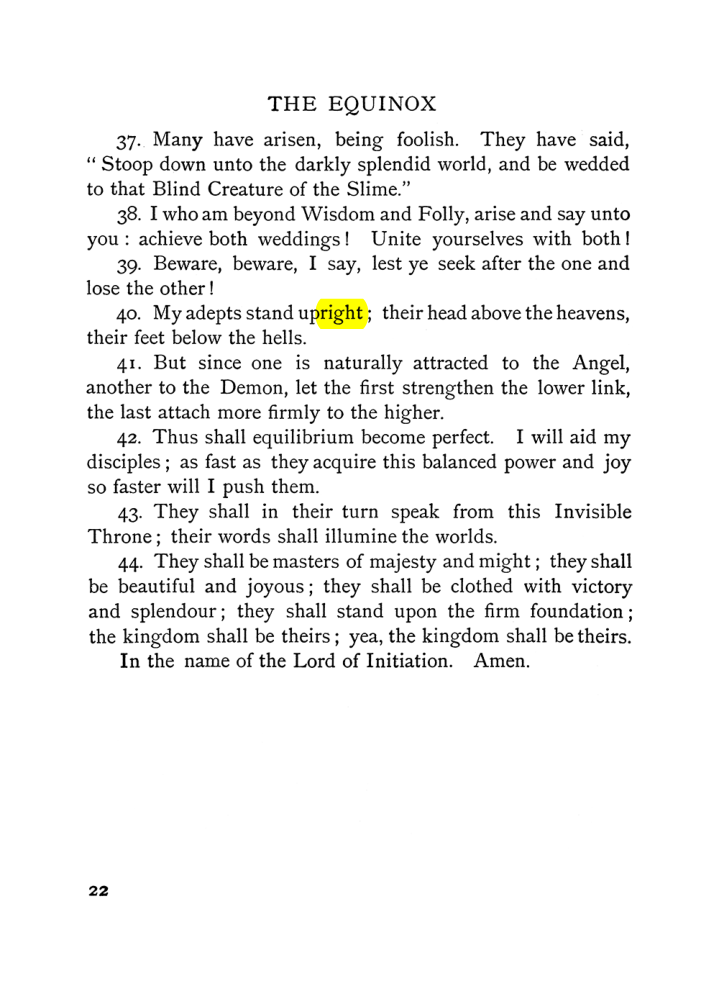 Original scan of The Equinox (Volume I, Number V), PDF page 30