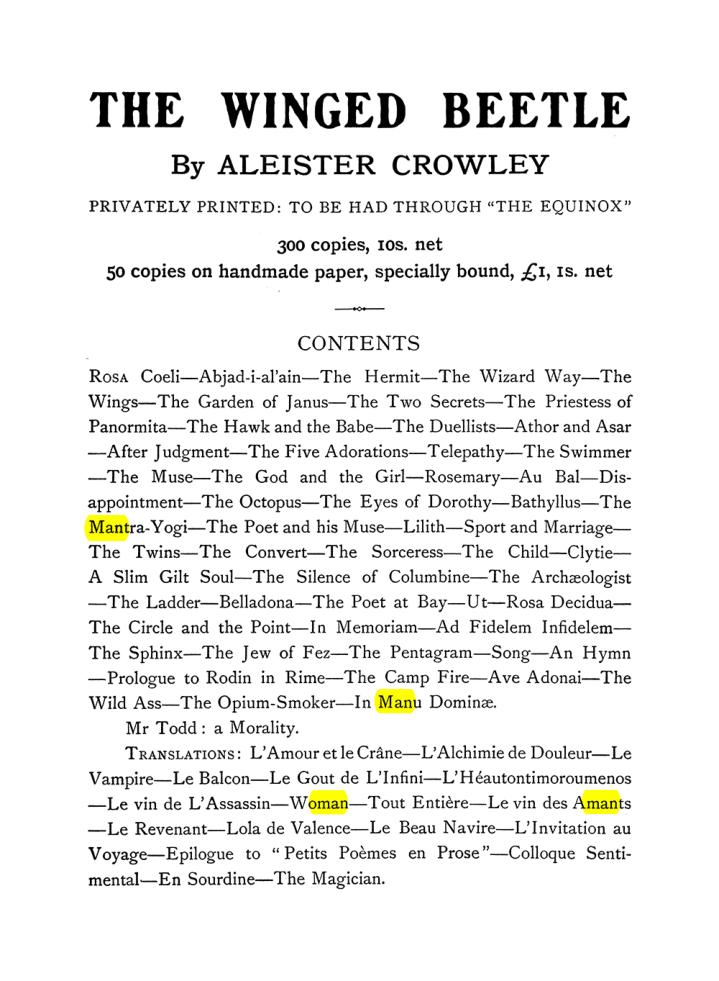 Original scan of The Equinox (Volume I, Number V), PDF page 303