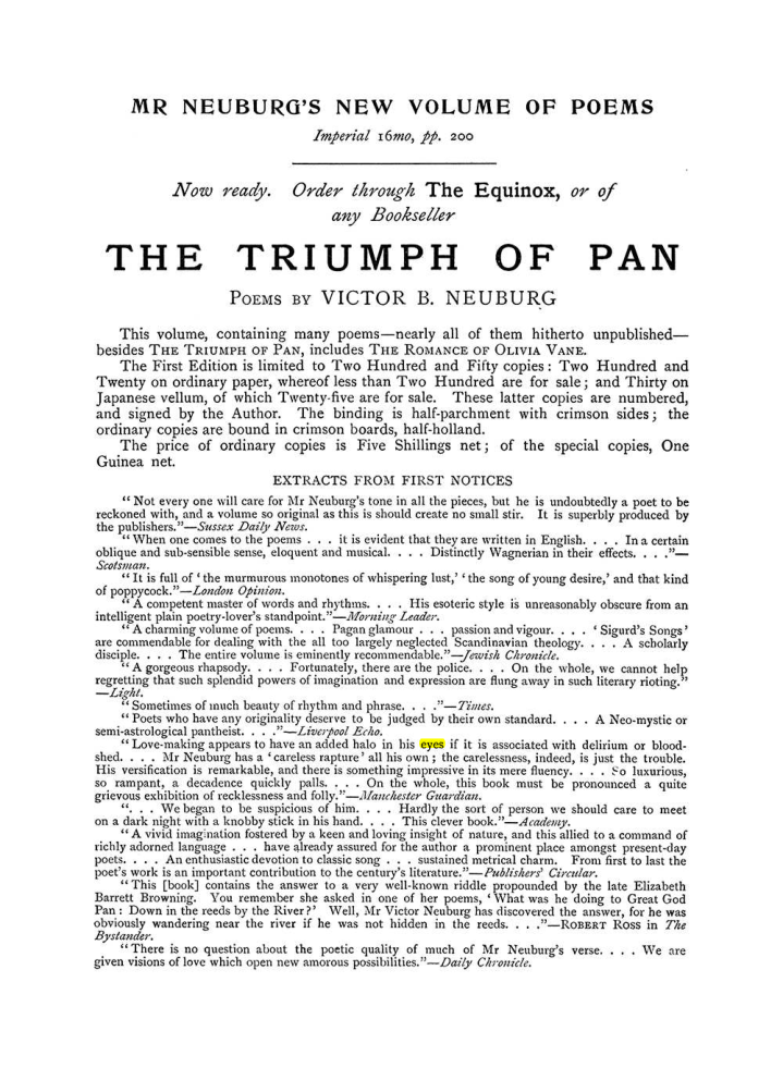 Original scan of The Equinox (Volume I, Number V), PDF page 304