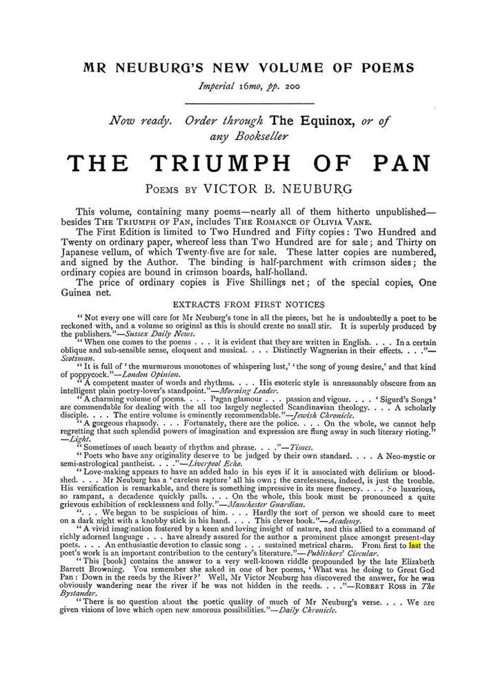 Original scan of The Equinox (Volume I, Number V), PDF page 304
