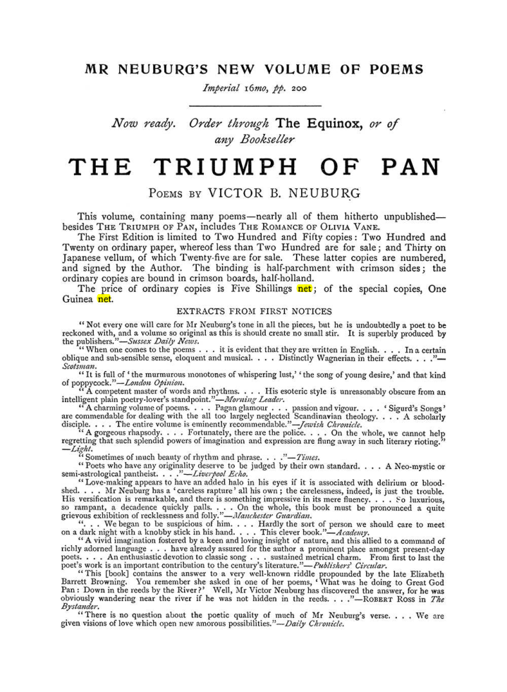Original scan of The Equinox (Volume I, Number V), PDF page 304