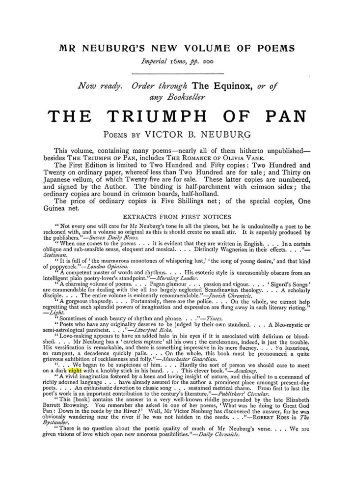 Original scan of The Equinox (Volume I, Number V), PDF page 304