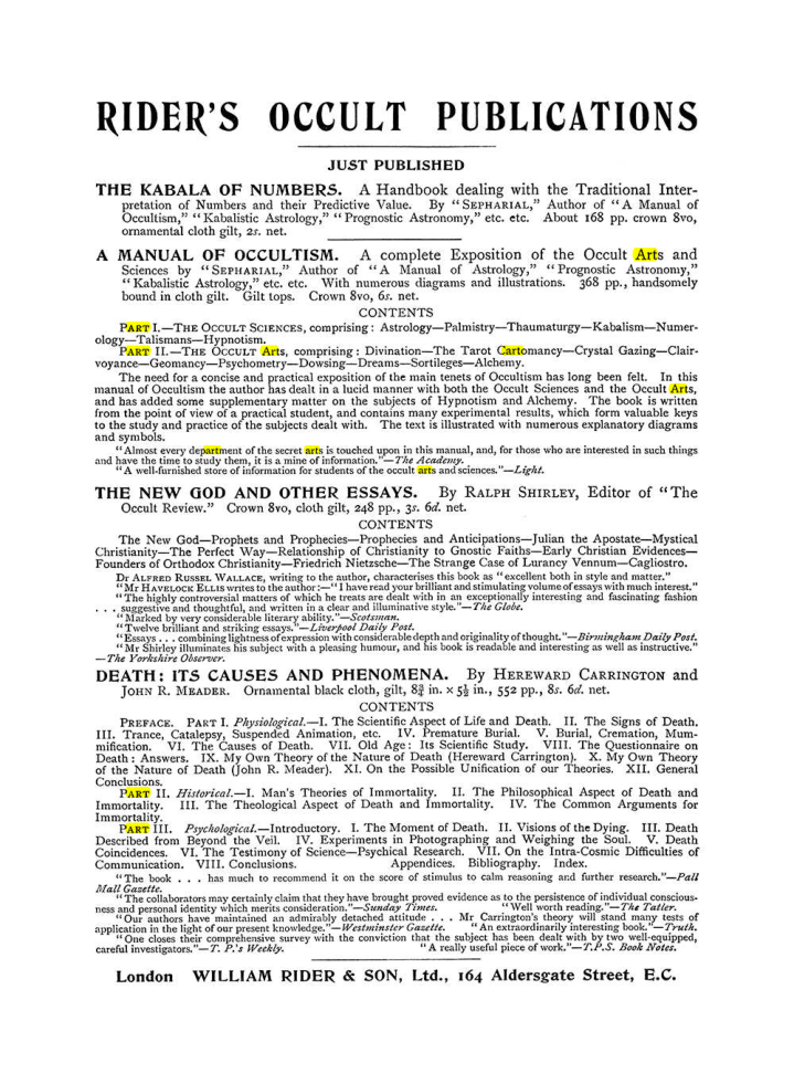 Original scan of The Equinox (Volume I, Number V), PDF page 305
