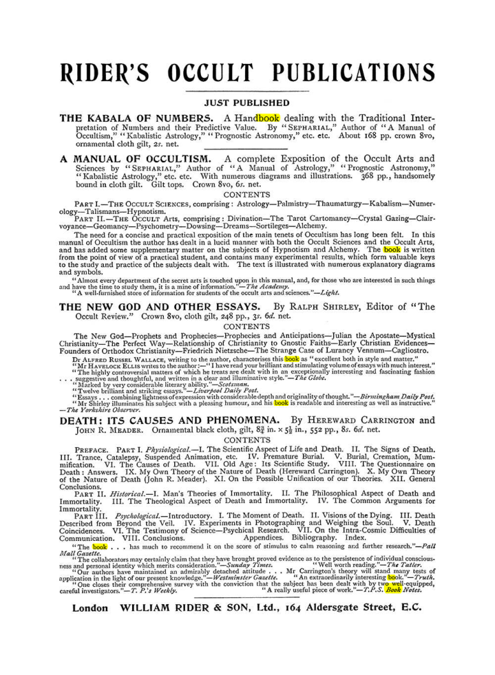 Original scan of The Equinox (Volume I, Number V), PDF page 305